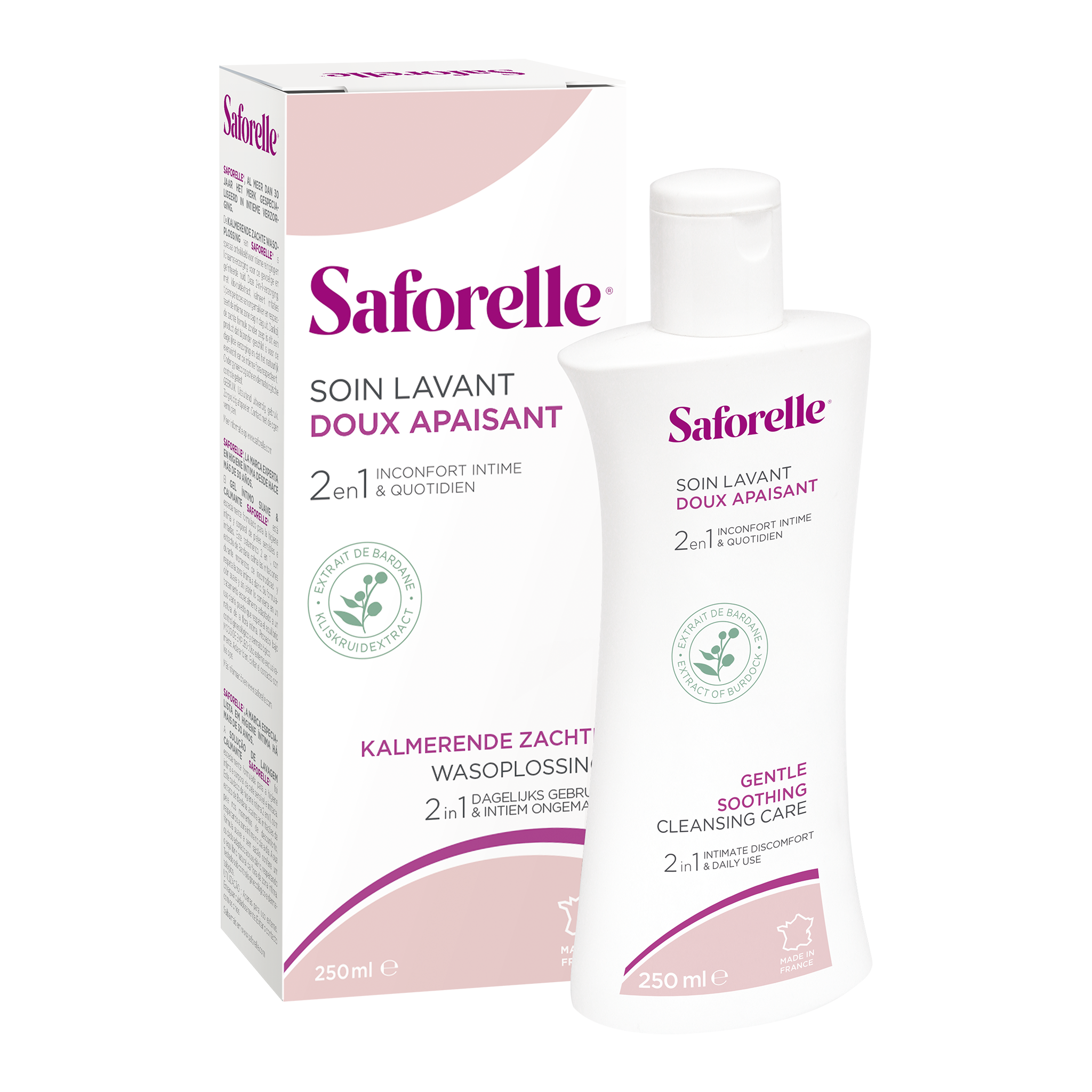 Saforelle Soin lavant doux packshot